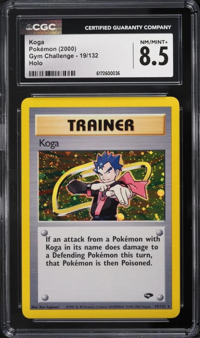 Koga, Gym Challenge - Unlimited, CGC 8.5