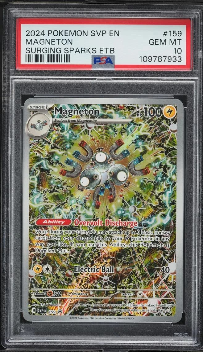 Magneton, SV Black Star Promo, PSA 10