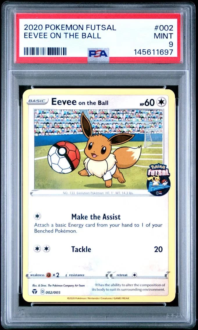 Eevee on the Ball, Futsal, PSA 9