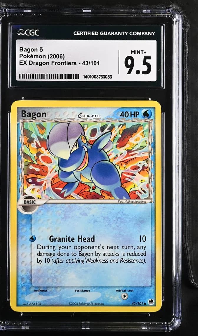 Bagon, EX Dragon Frontiers, CGC 9.5