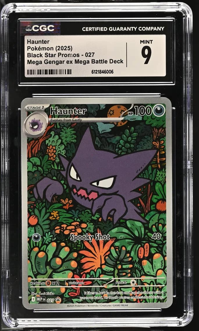 Haunter, Black Star Promos - Mega Evolution MEP EN, CGC 9