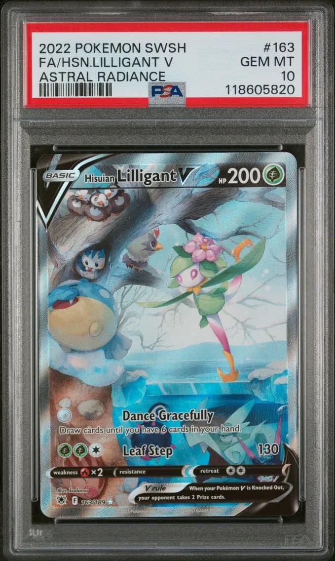 Hisuian Lilligant V, Sword & Shield Astral Radiance, PSA 10