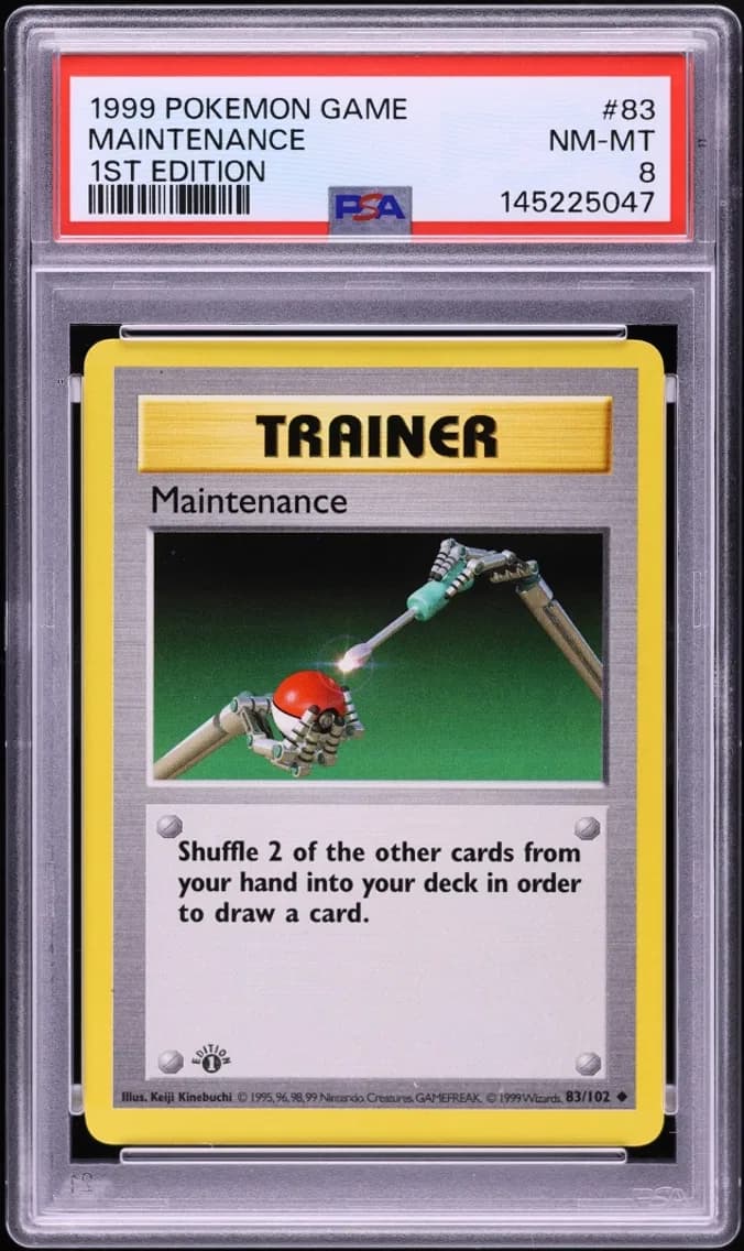 Maintenance, Game, PSA 8