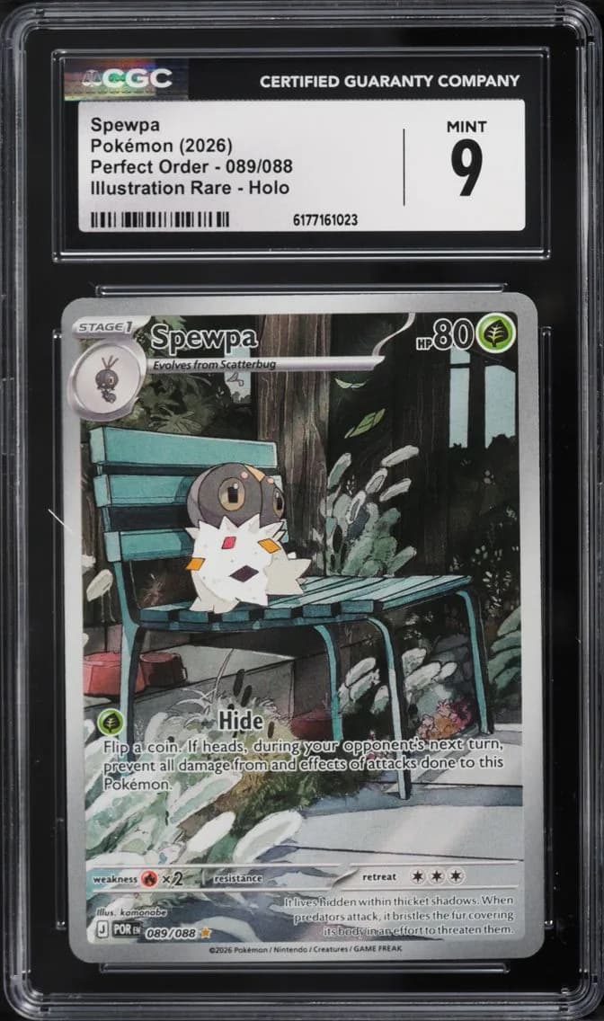 IR Spewpa, Perfect Order, CGC 9