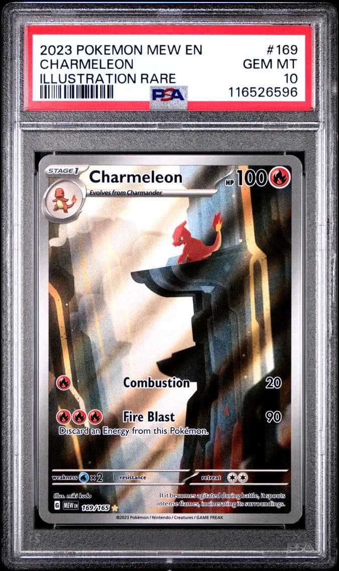 Charmeleon, 151, PSA 10