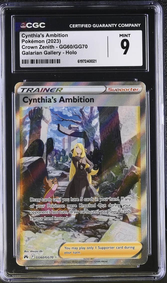 Cynthia's Ambition, Crown Zenith, CGC 9