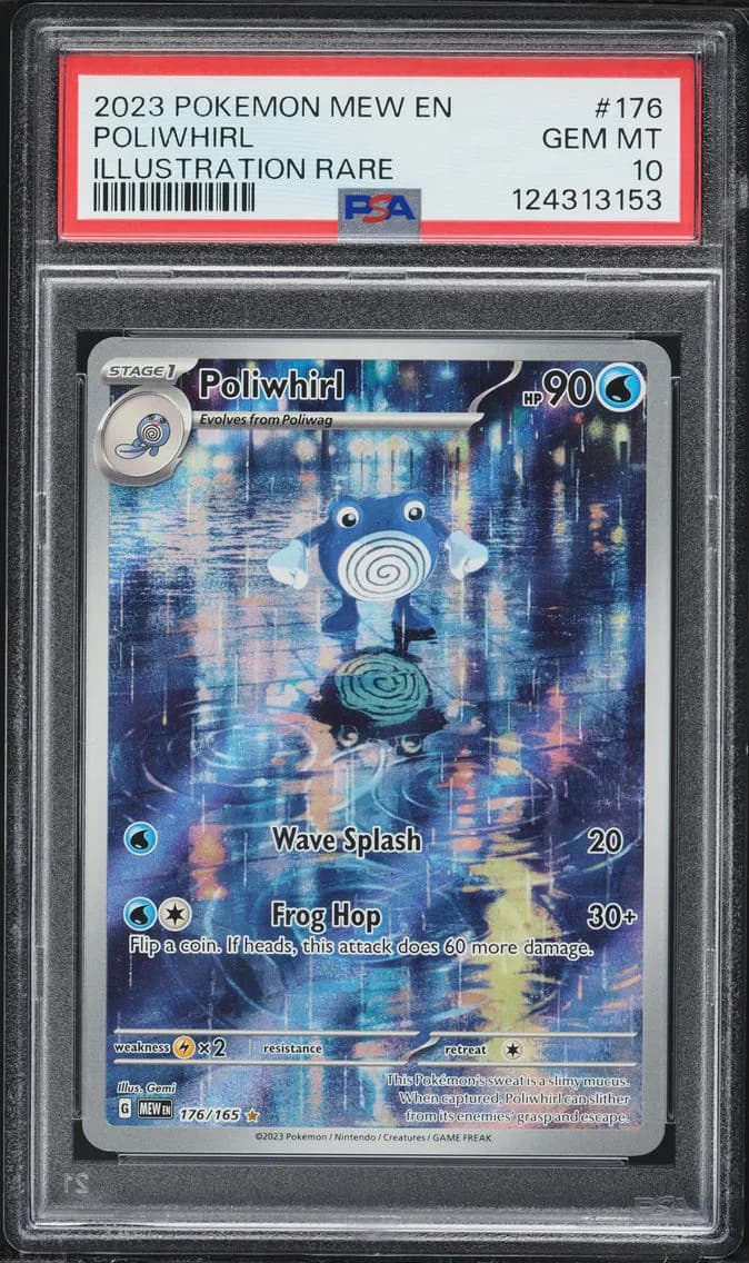 Poliwhirl, 151, PSA 10