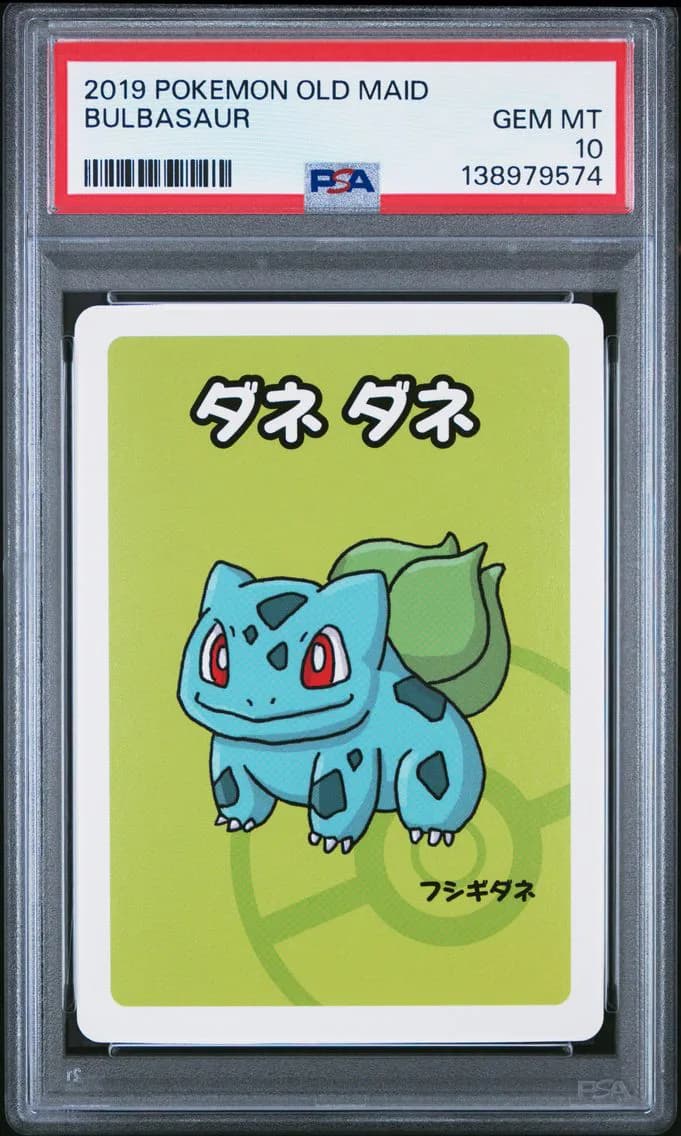 Bulbasaur, Old Maid, PSA 10