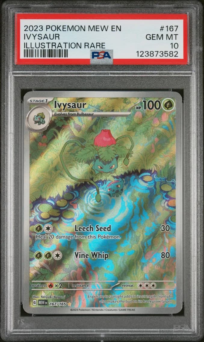 Ivysaur, 151, PSA 10