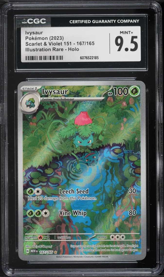 Ivysaur, Scarlet & Violet 151, CGC 9.5