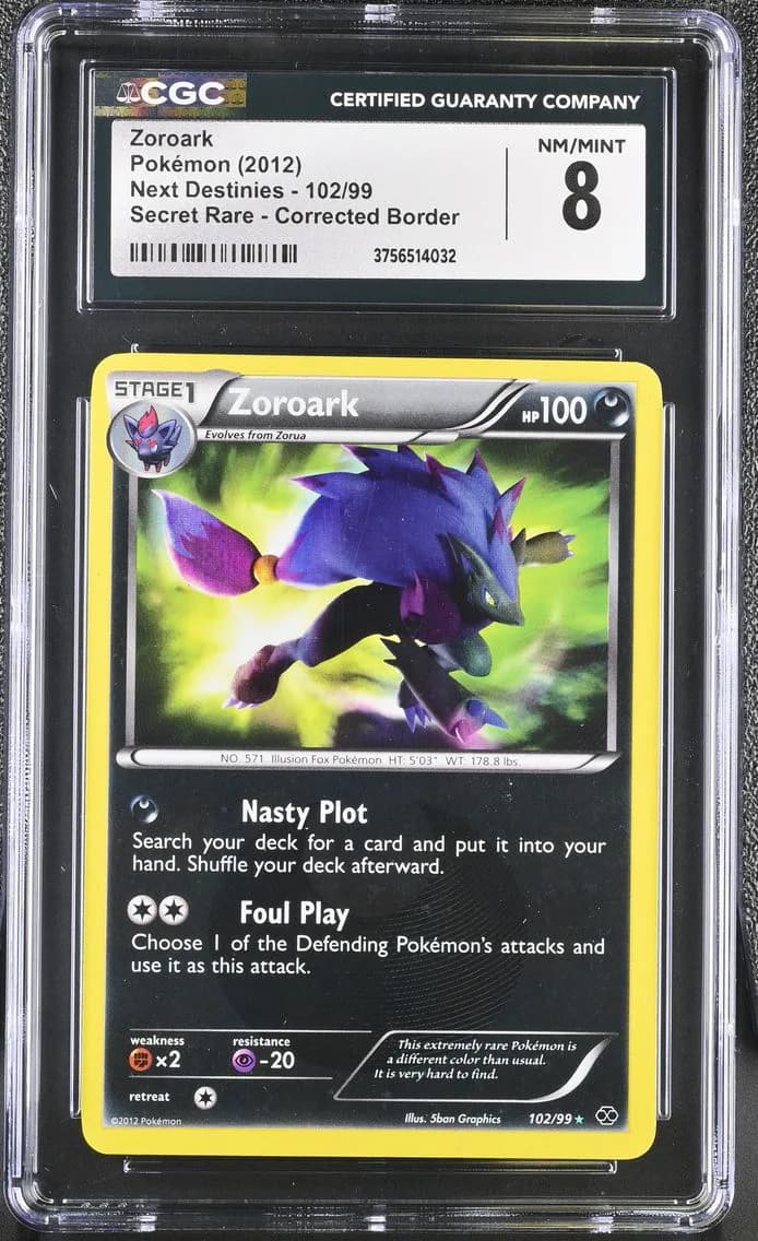 Zoroark, Next Destinies, CGC 8