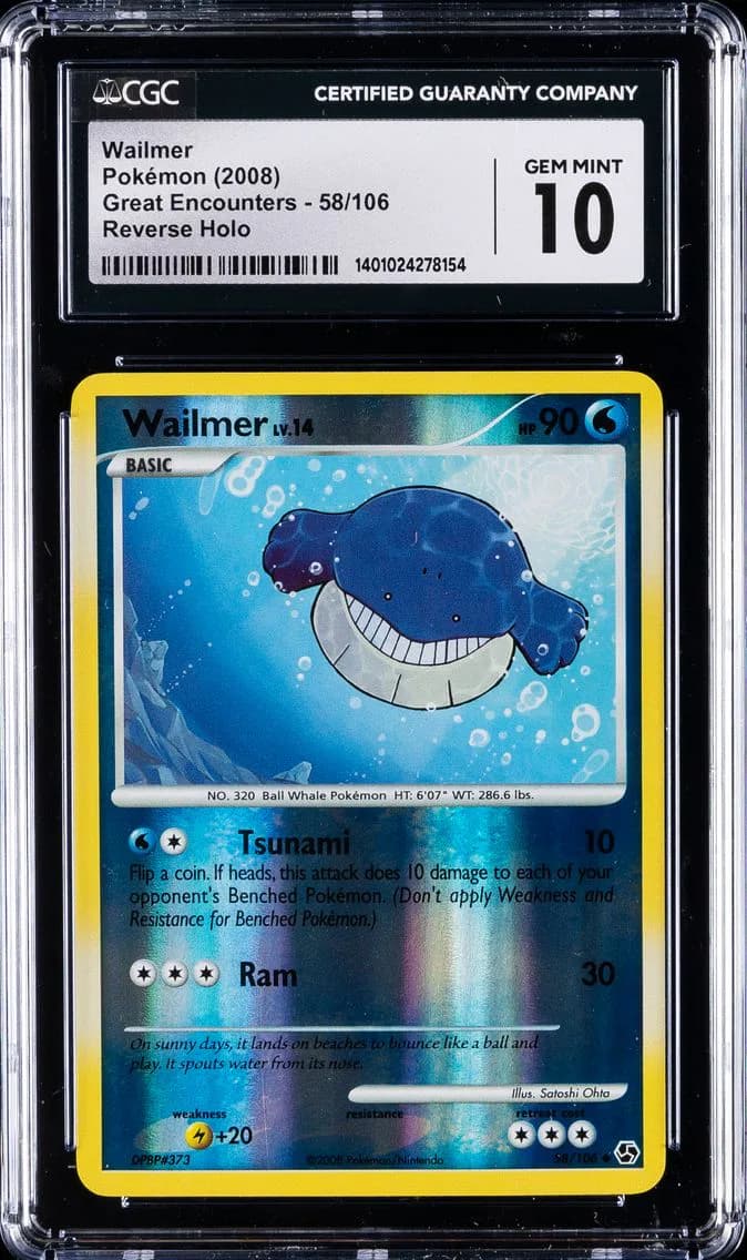 Wailmer, Great Encounters, CGC 10