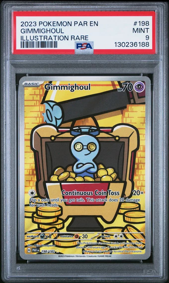 Gimmighoul, Paradox Rift, PSA 9