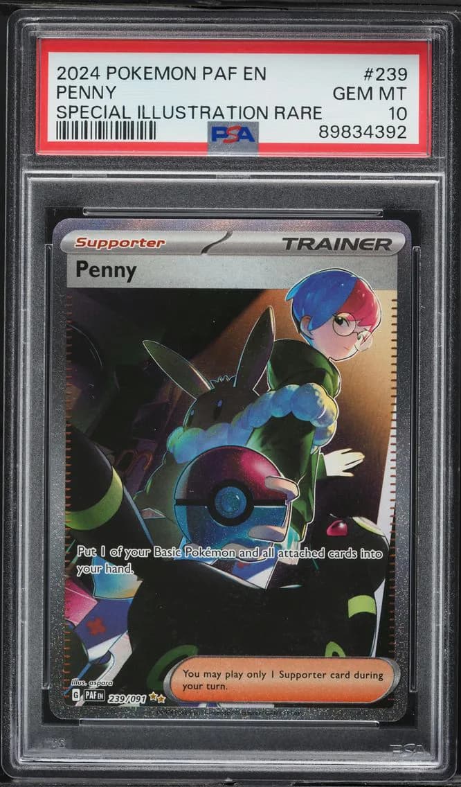 Penny, Paldean Fates, PSA 10