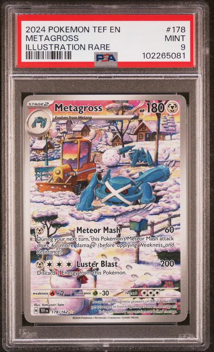 Metagross, Temporal Forces, PSA 9