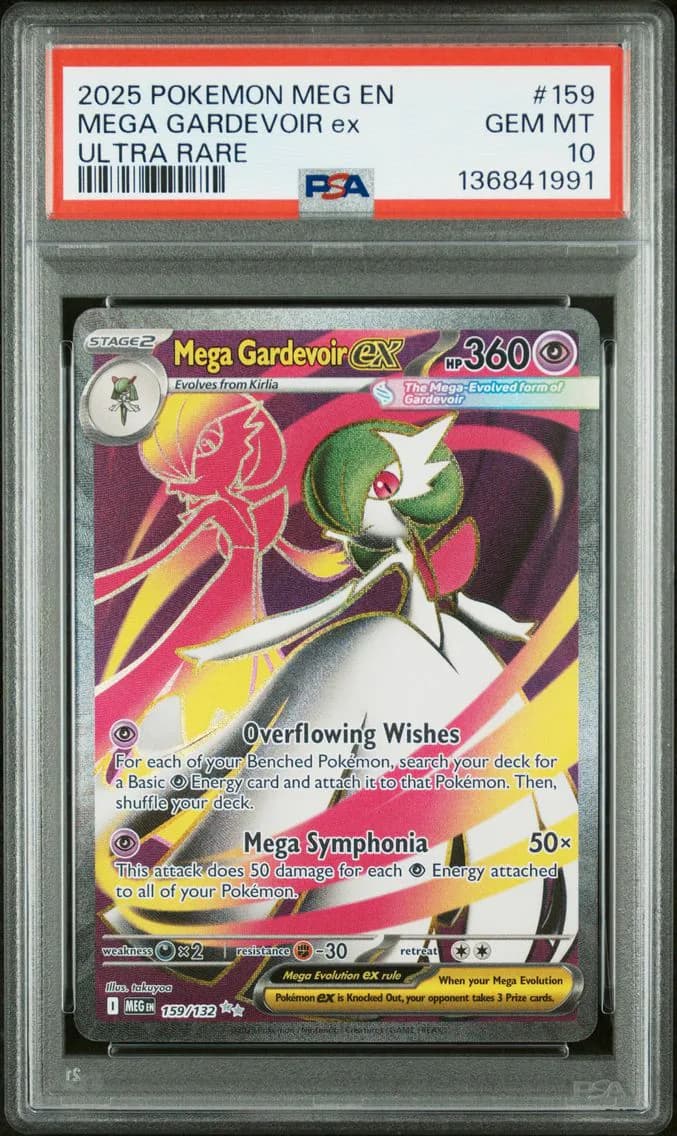 Mega Gardevoir EX, Mega Evolution, PSA 10