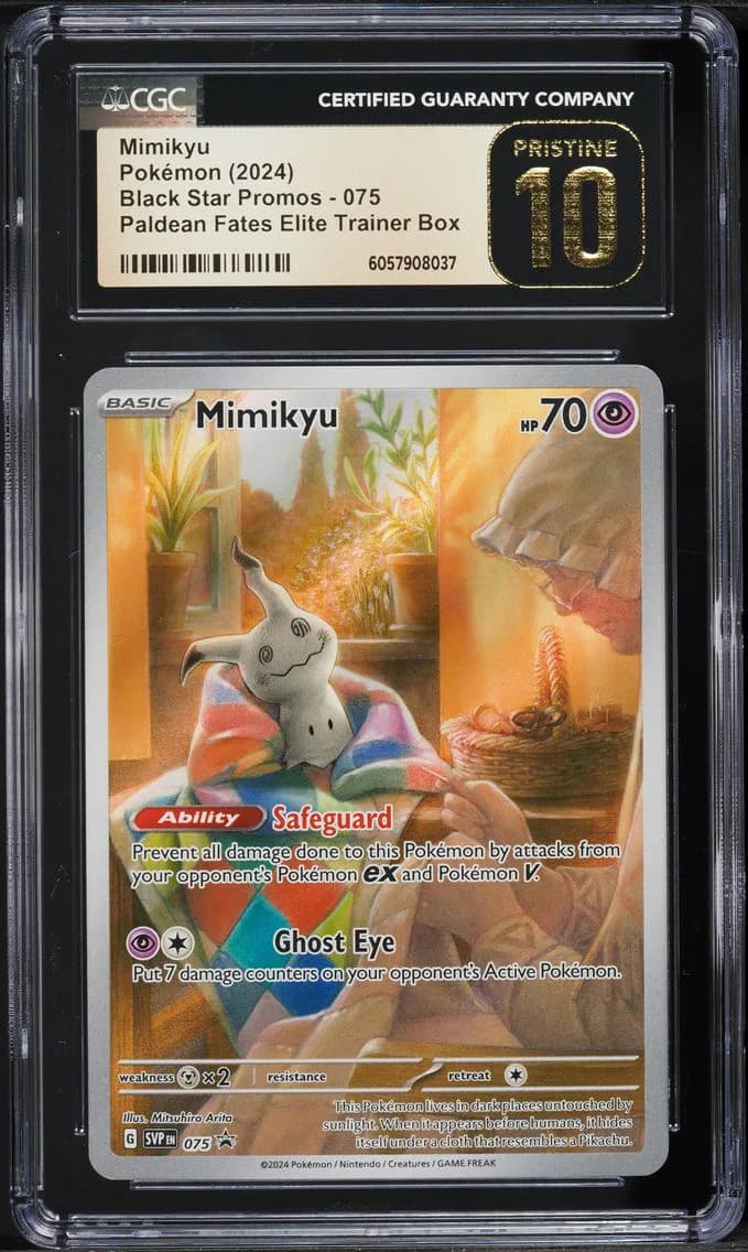 Mimikyu, Black Star Promos - Scarlet & Violet SVP EN, CGC 10
