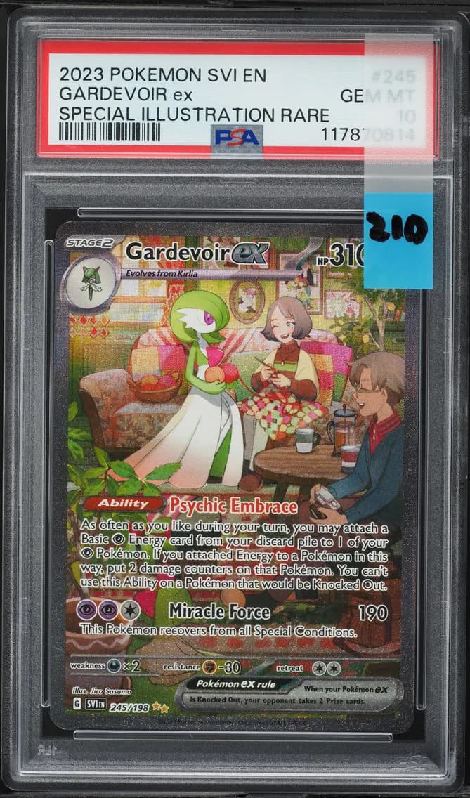 Gardevoir EX, Scarlet & Violet, PSA 10