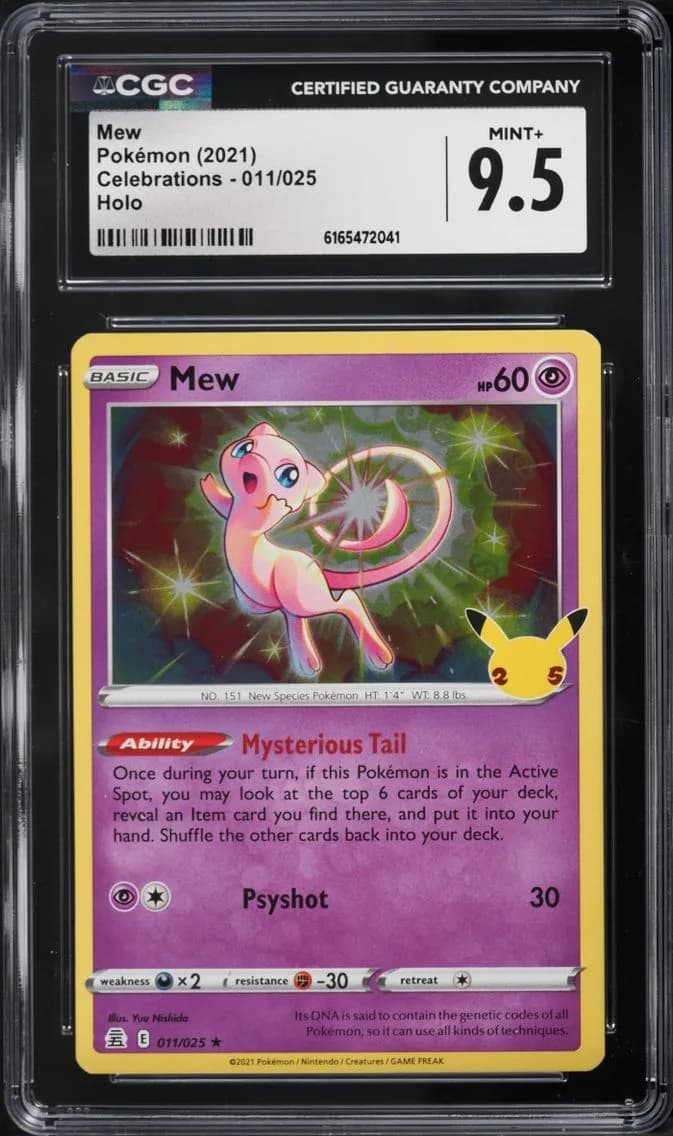 Mew, Celebrations, CGC 9.5