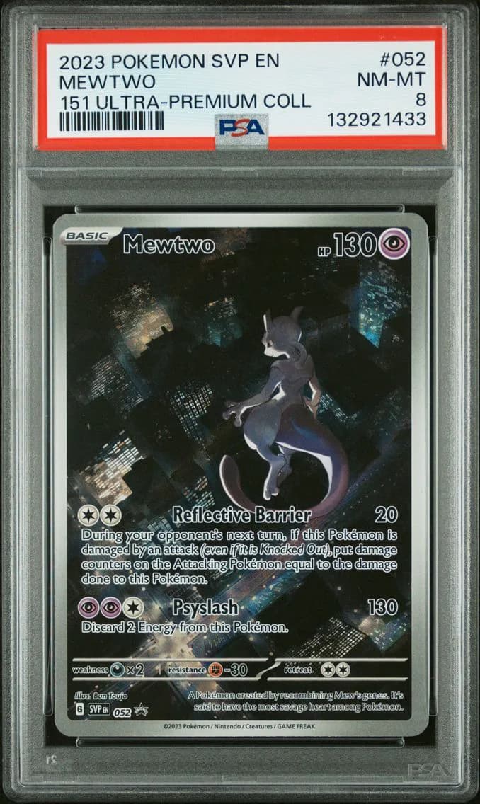Mewtwo, SV Black Star Promo, PSA 8