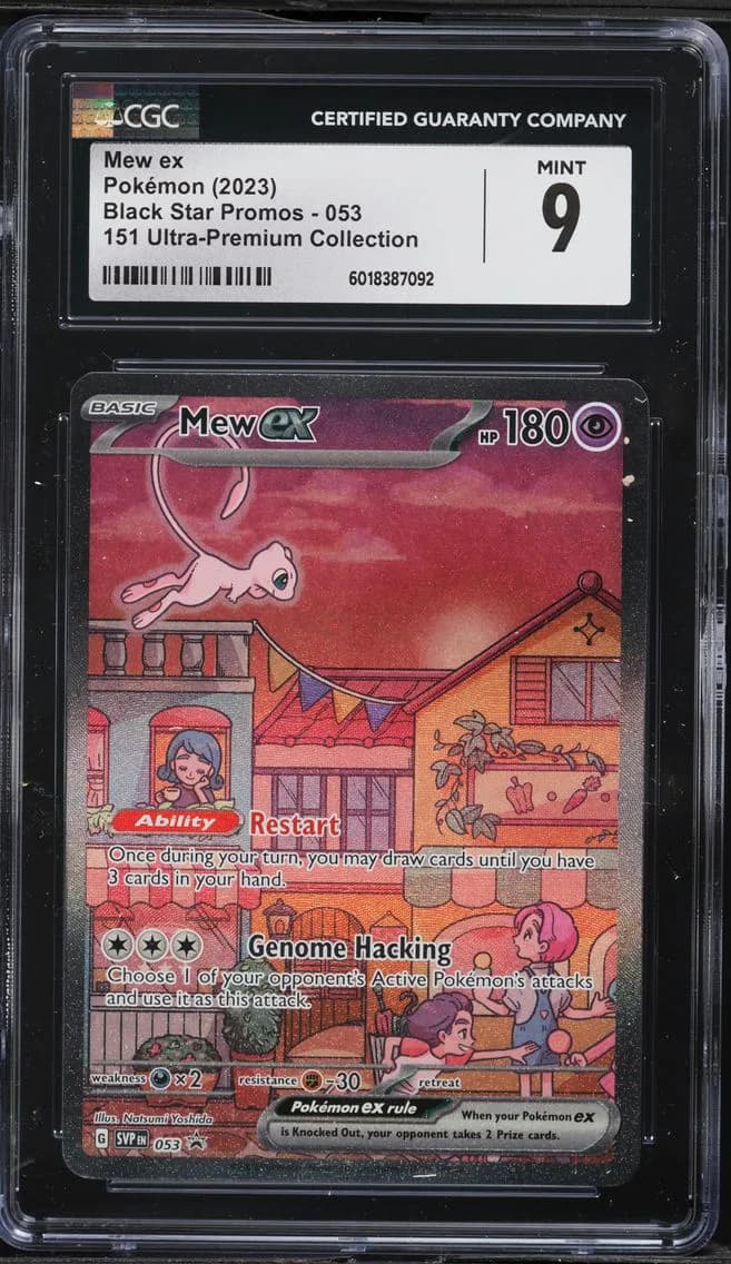Mew EX, Black Star Promos - Scarlet & Violet SVPEN, CGC 9