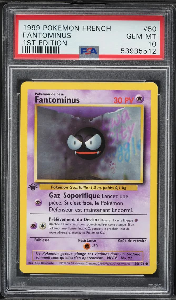Fantominus 1st Edition, French, PSA 10
