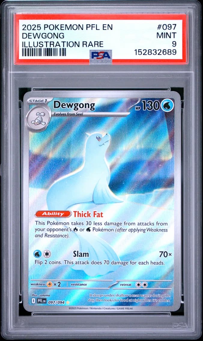 Dewgong, Phantasmal Flames, PSA 9