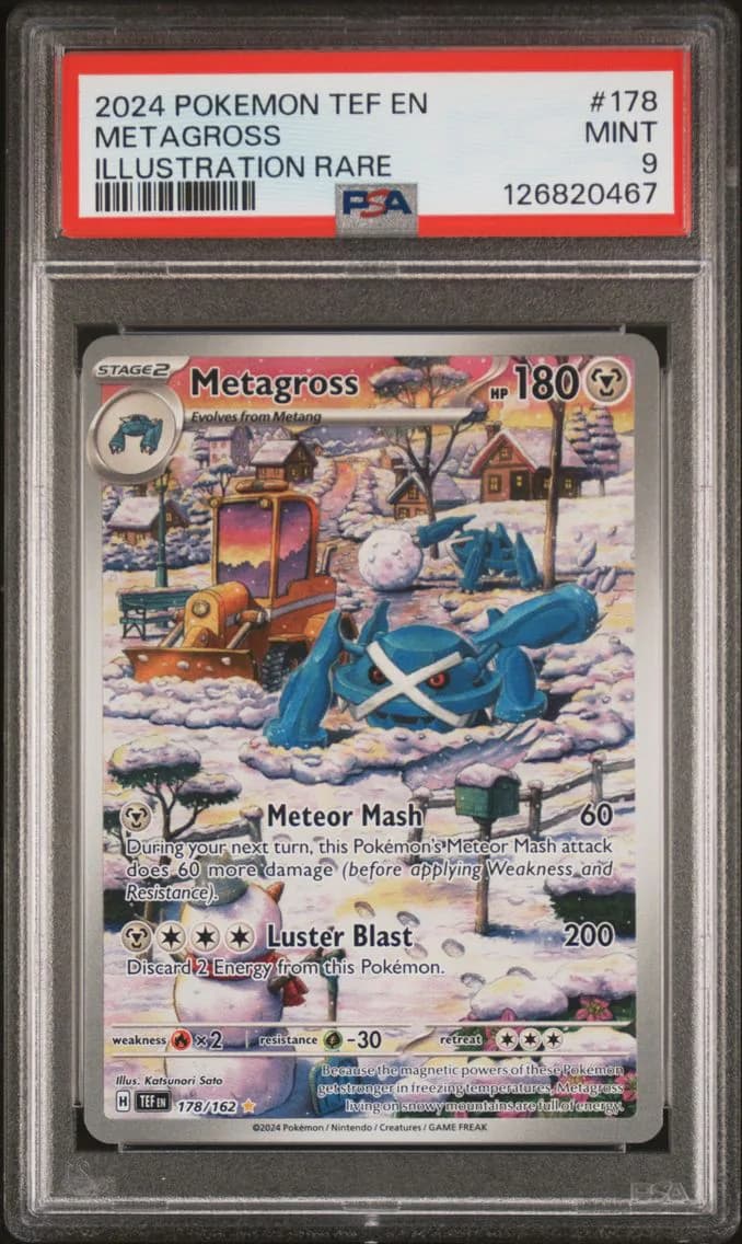 Metagross, Temporal Forces, PSA 9