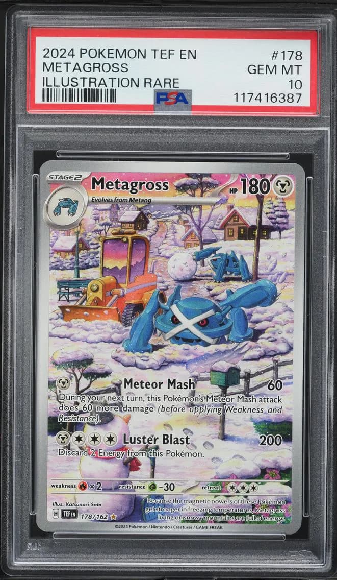 Metagross, Temporal Forces, PSA 10