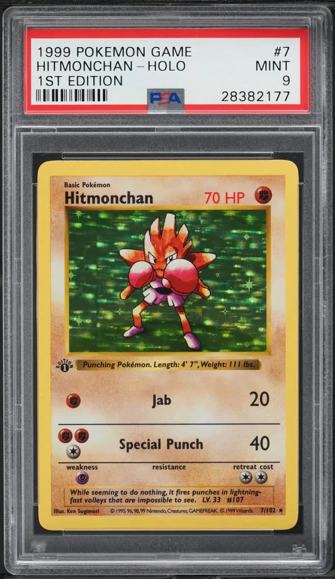 Hitmonchan, Game, PSA 9