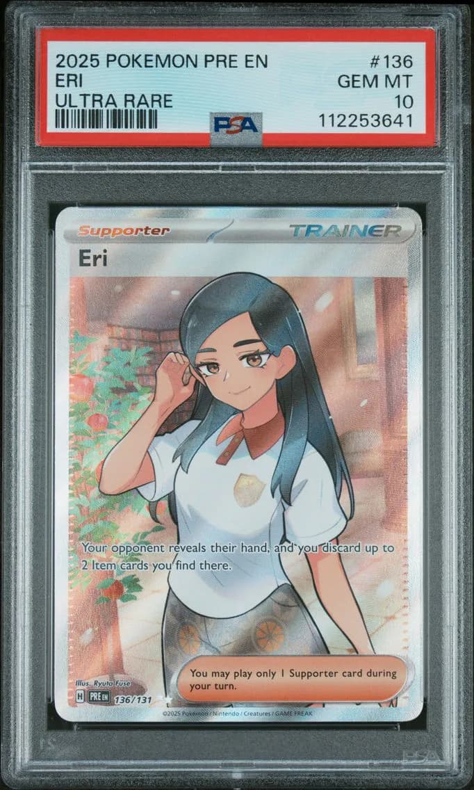 Eri, Prismatic Evolutions, PSA 10