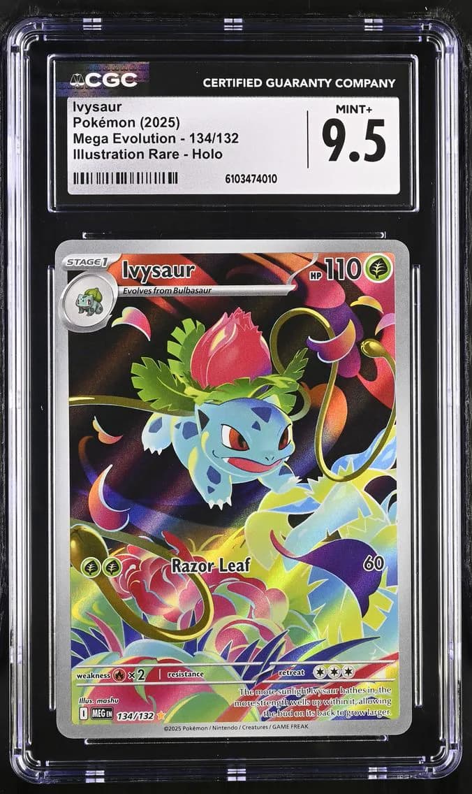 Ivysaur, Mega Evolution, CGC 9.5