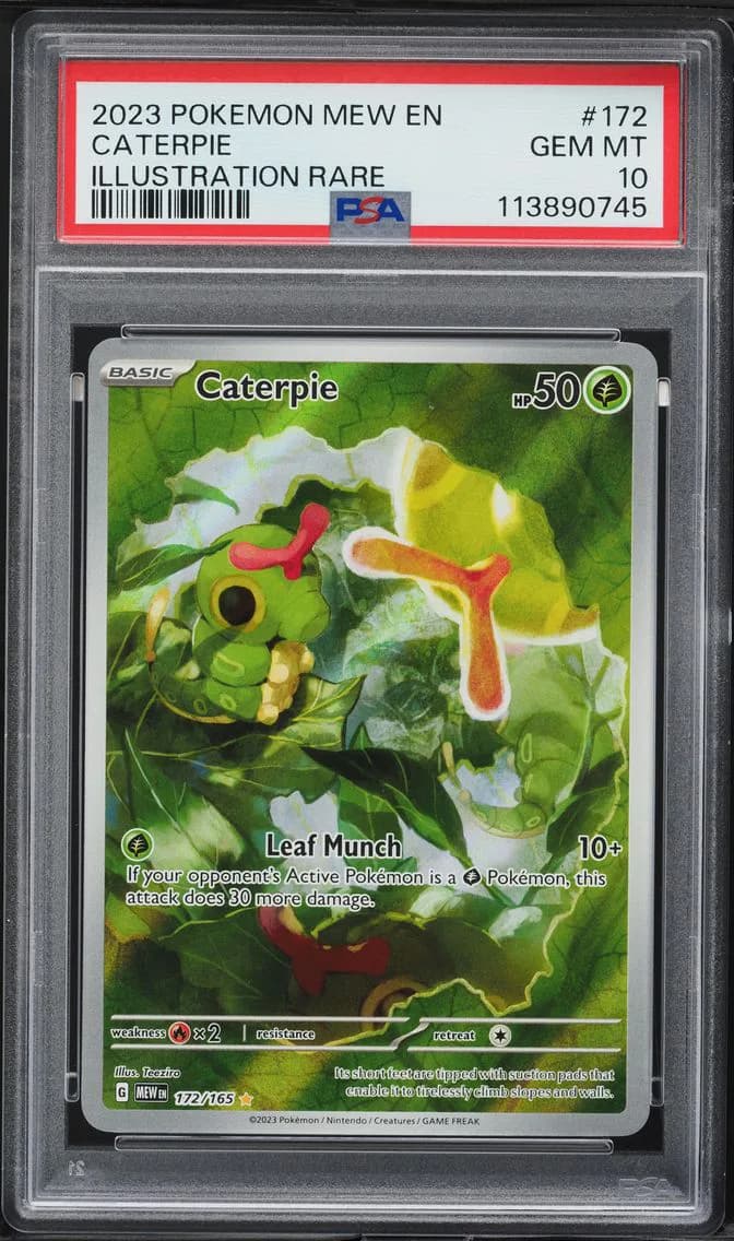 Caterpie, 151, PSA 10