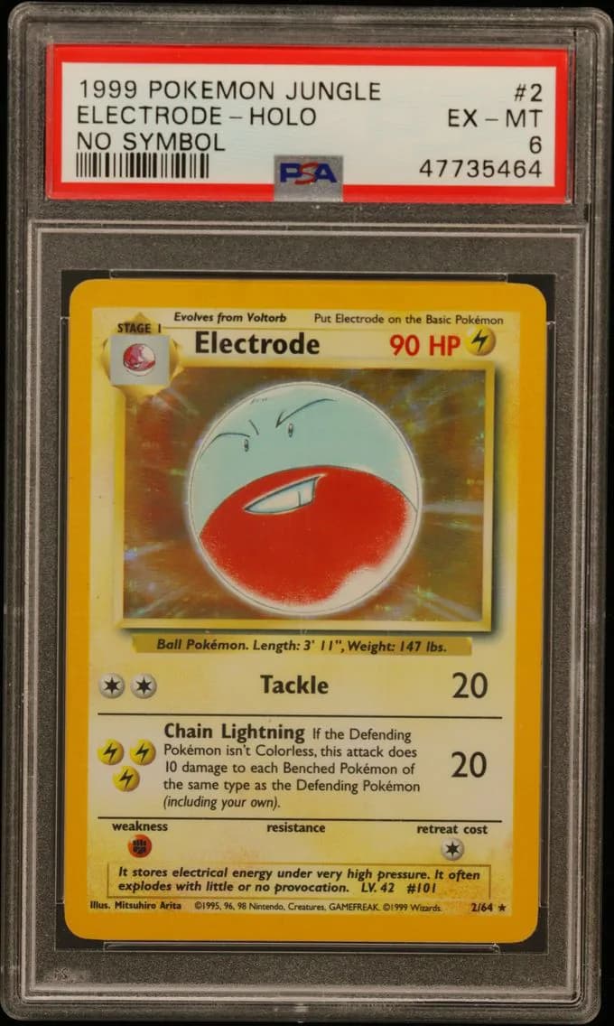 Electrode-Holo, Jungle, PSA 6