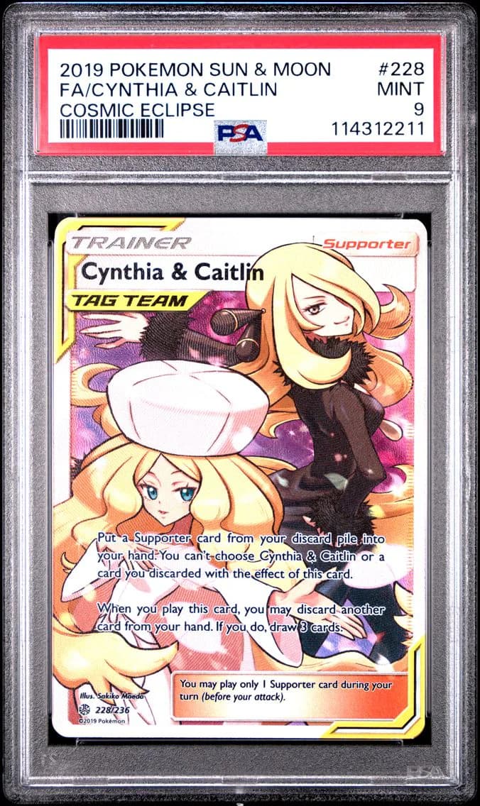 Cynthia & Caitlin, Sun & Moon Cosmic Eclipse, PSA 9