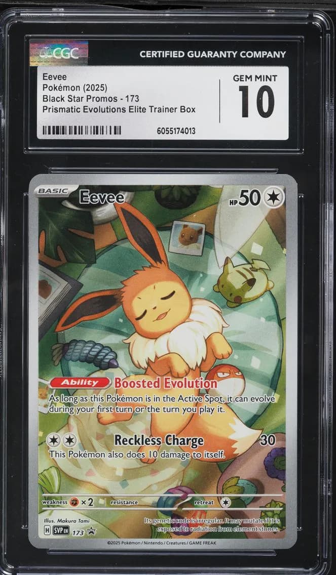 Eevee, Black Star Promos - Scarlet & Violet SVP EN, CGC 10