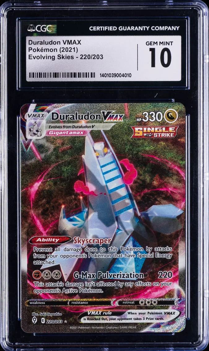 Duraludon VMAX, Evolving Skies, CGC 10