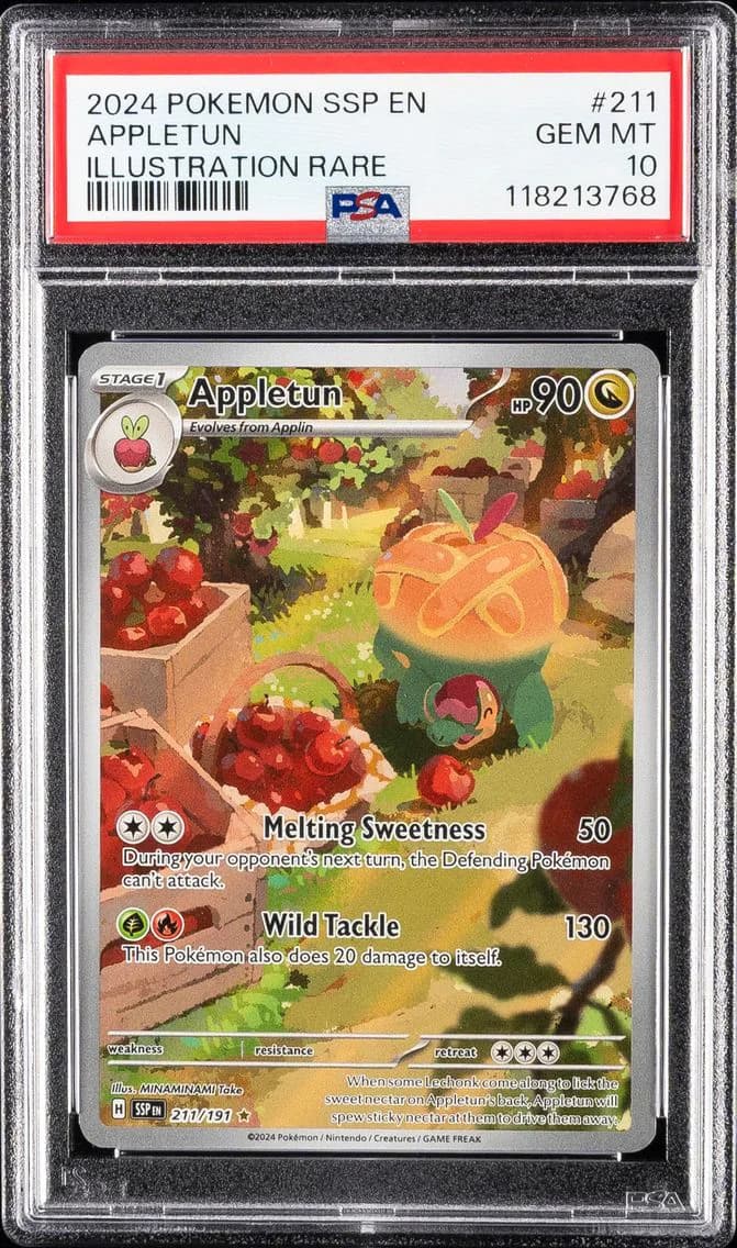Appletun, Surging Sparks, PSA 10