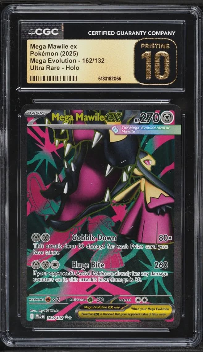 Mega Mawile Ex, Mega Evolution, CGC 10