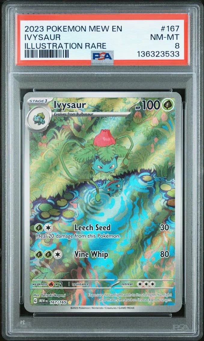 Ivysaur, 151, PSA 8