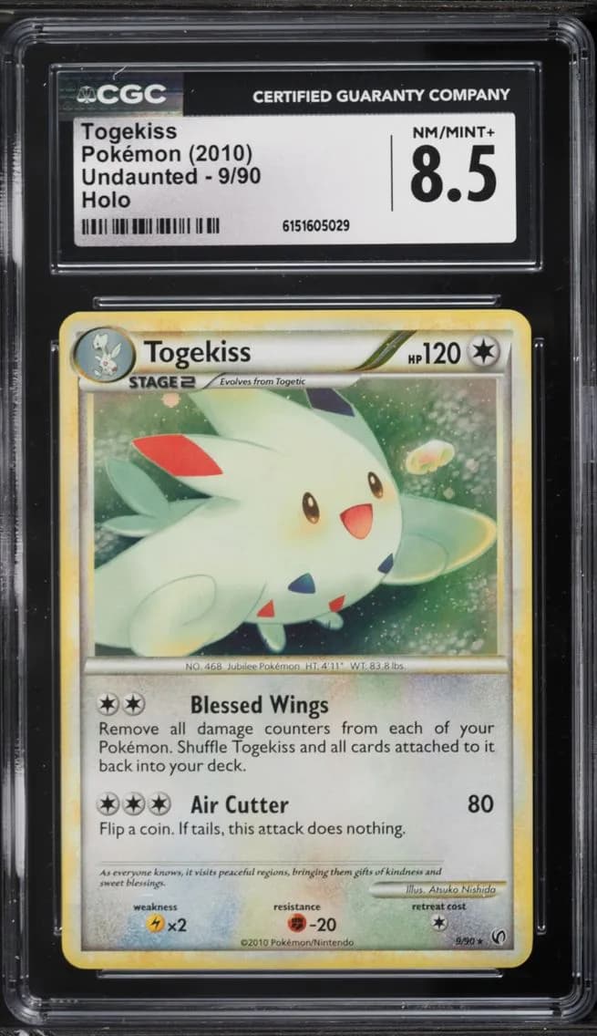 Togekiss, Undaunted, CGC 8.5