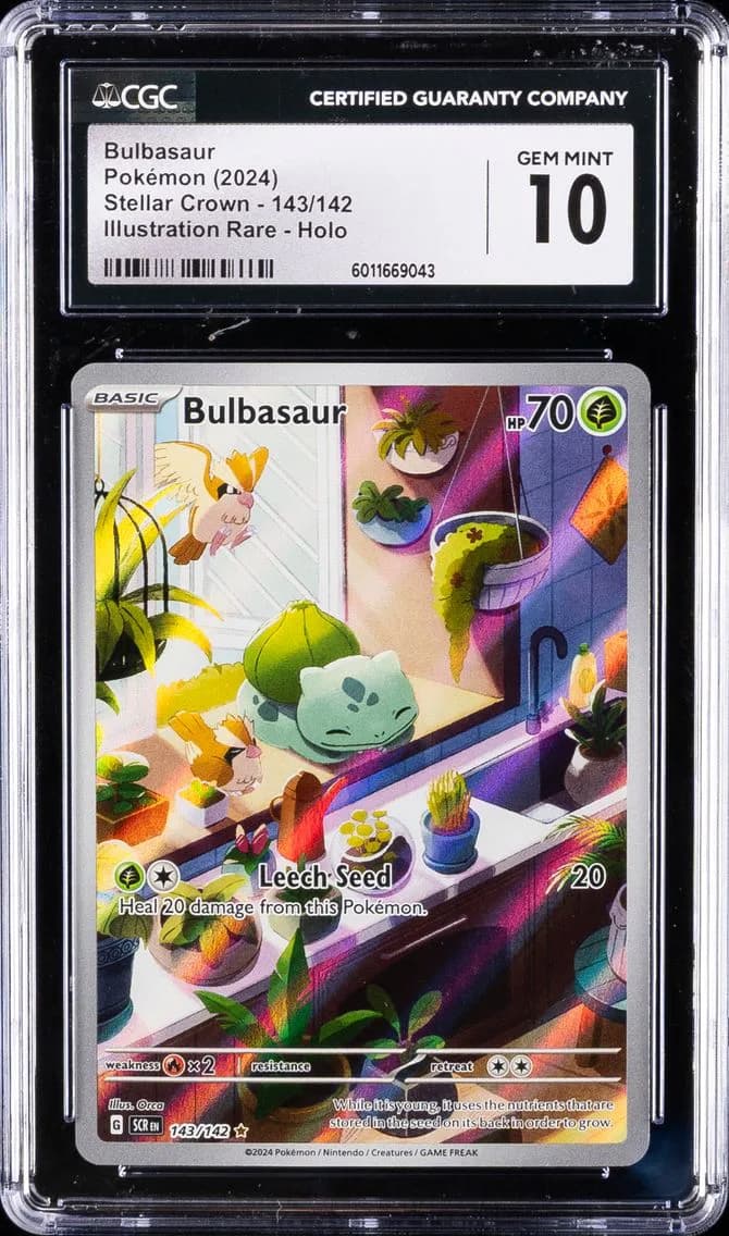 Bulbasaur, Stellar Crown, CGC 10