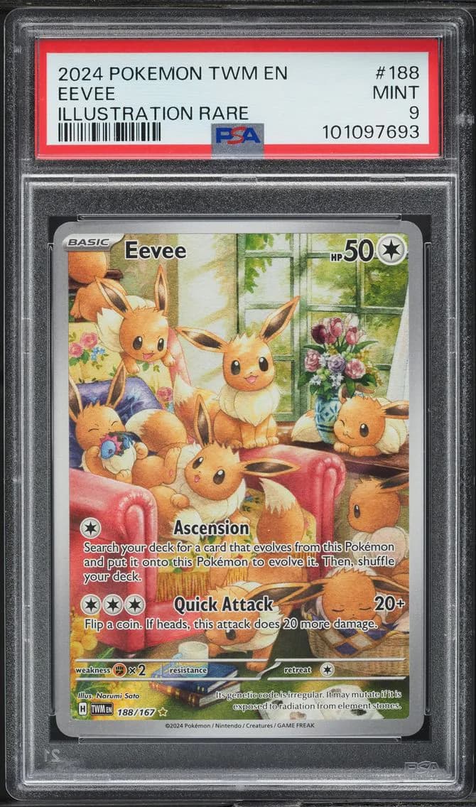 Eevee, Twilight Masquerade, PSA 9
