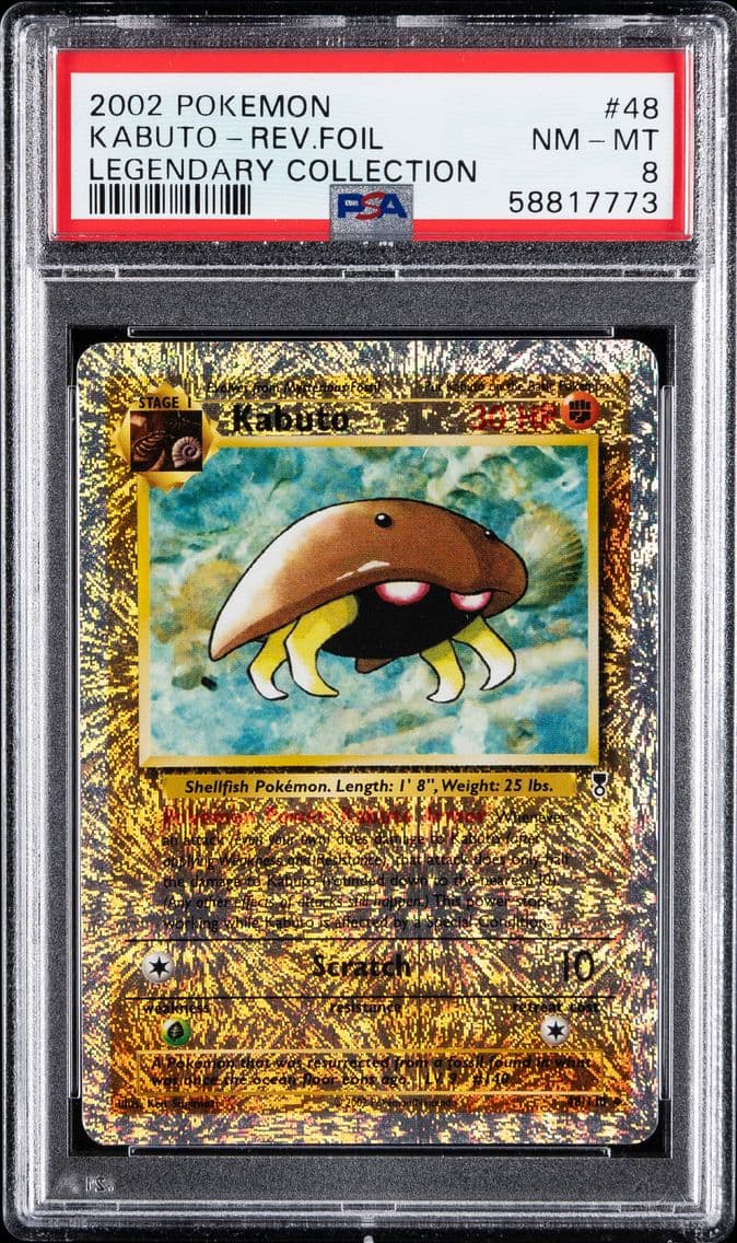 Kabuto-Reverse Foil, Legendary Collection, PSA 8