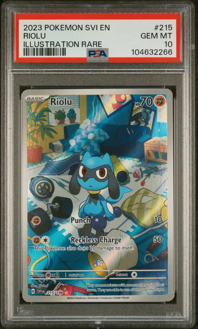 Riolu, Scarlet & Violet, PSA 10