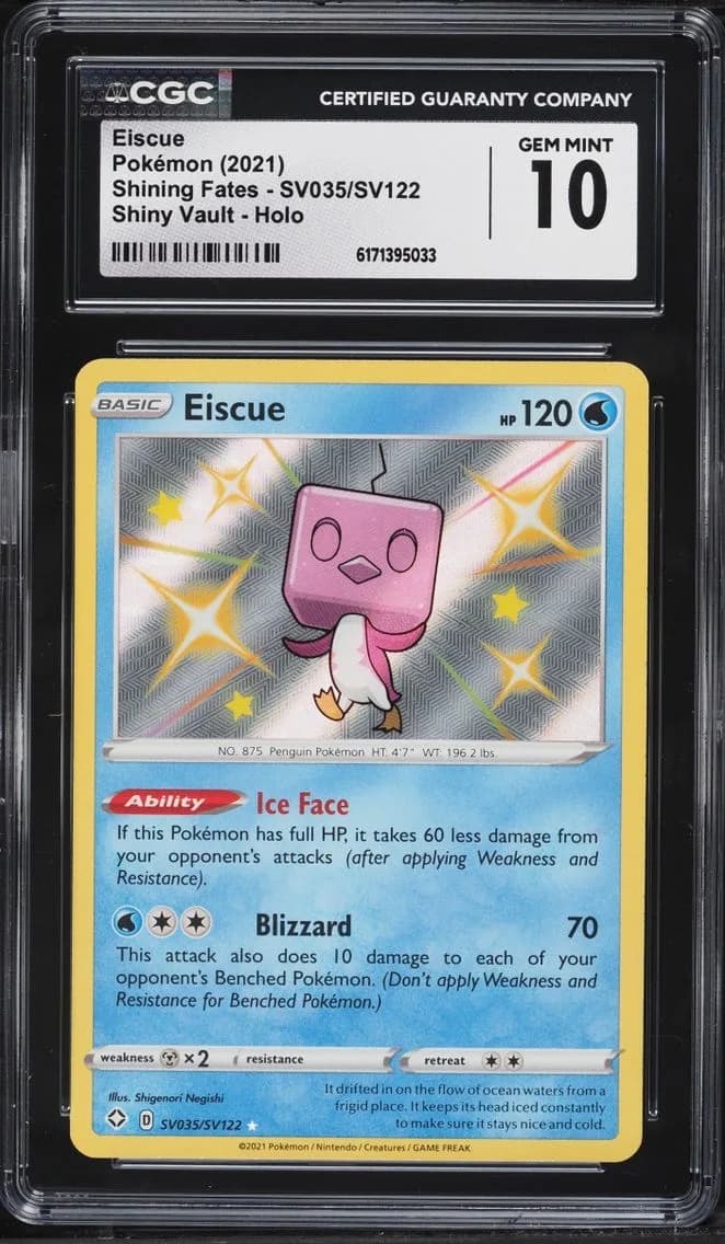 Eiscue, Shining Fates, CGC 10
