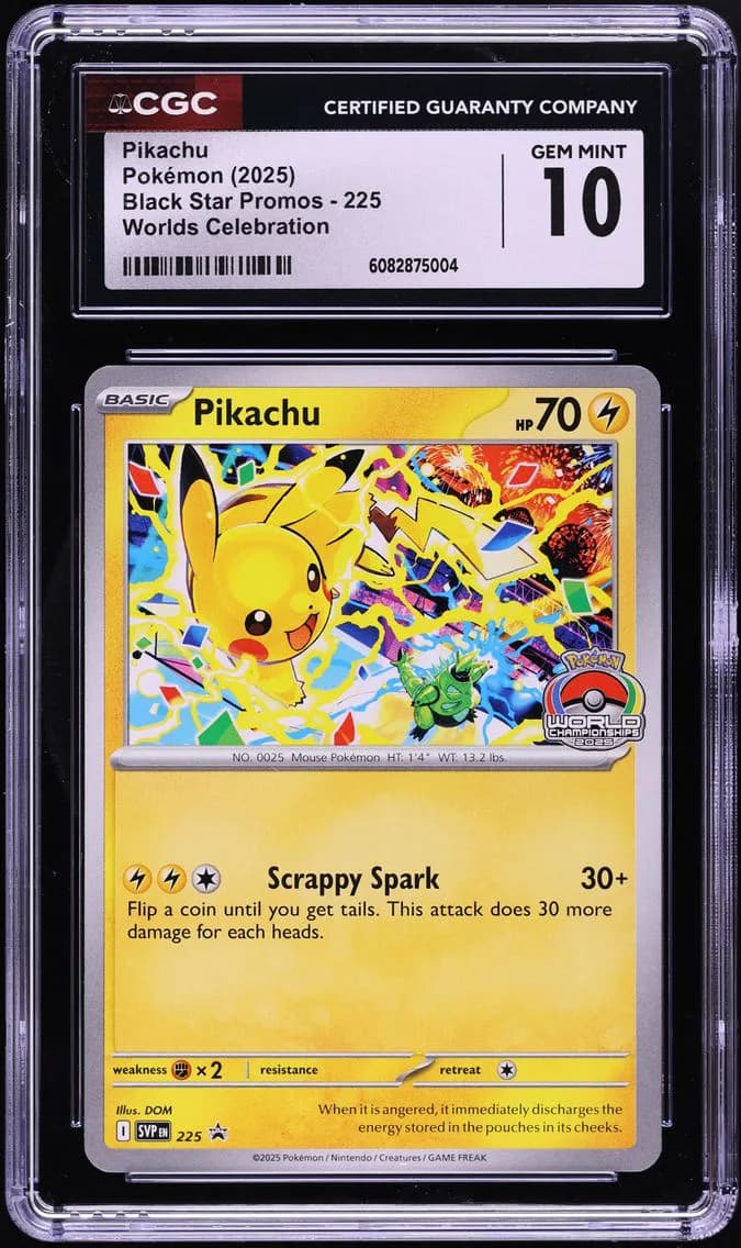 Pikachu, Black Star Promos - Scarlet & Violet SVP EN, CGC 10