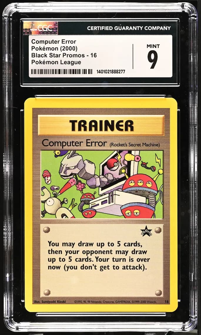Computer Error, Black Star Promos - WotC, CGC 9