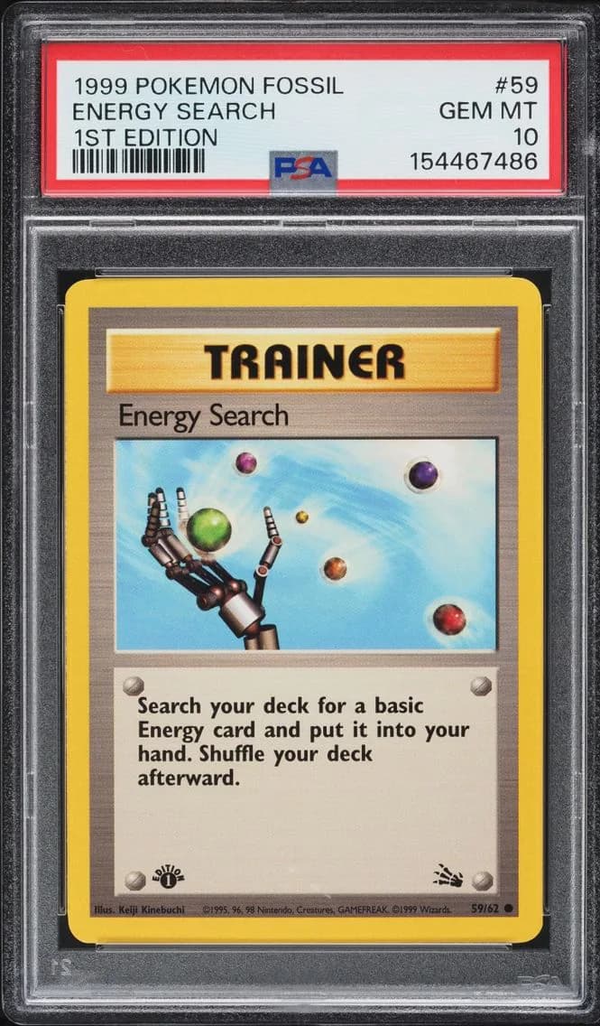 Energy Search, Fossil, PSA 10