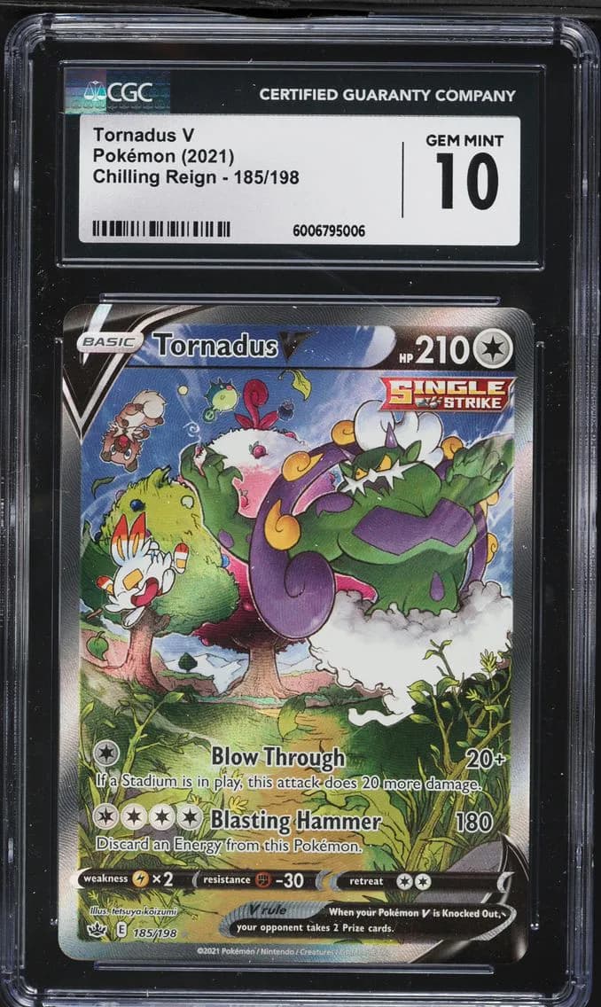 Tornadus V, Chilling Reign, CGC 10
